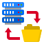 Backup storage icon